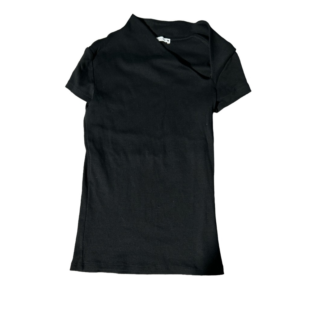 ZARA Asymmetrical Cut-out T-Shirt